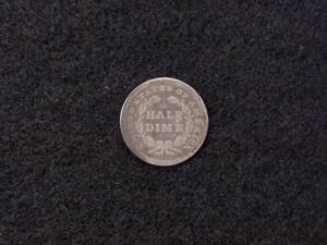 lot 138 image: 1838 Seated Liberty Silver Half Dim...