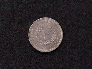lot 139 image: 1883 V Nickel, 1st Year...