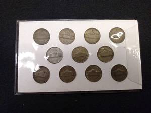 lot 148 image: U.S. World War II Silver Nickel Set...