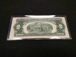 lot 159 image: 1953 B Two Dollar Red Seal United S...