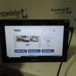 lot 14 image: Lenovo ThinkVision, monitortablet style   Ultra light, Ultra thin.