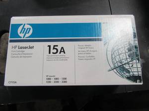 lot 44 image: HP LaserJet Print Cartridge  15A New