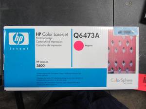 lot 47 image: HP Color LaserJet HP Toner Q6473A New