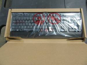lot 65 image: New Lenovo Keyboard with full number pad