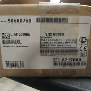 lot 79 image: MultiTech Systems V.92 Modem  New Model MT5600BA