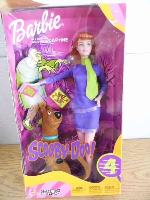 Scooby Doo Barbie- Daphne Doll | December #7 - Antique Car Parts 