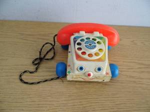 lot 34 image: Fisher Price Chatter Telephone