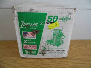 lot 52 image: Zoeller Sump Pump