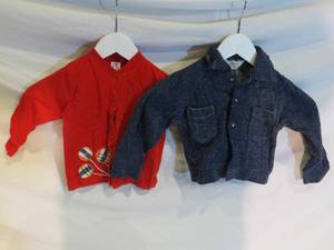 lot 34 image: 2 VINTAGE Toddler Shirts