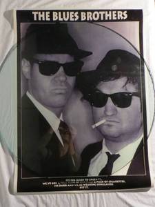 lot 46 image: VINTAGE 1997 Blue Brothers Poster