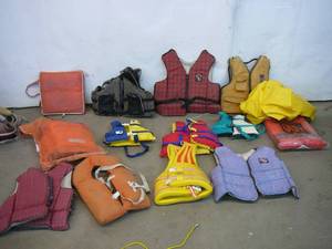 lot 47 image: Lot of Life Jackets