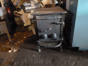 lot 8 image: Frontier-Box Wood Stove