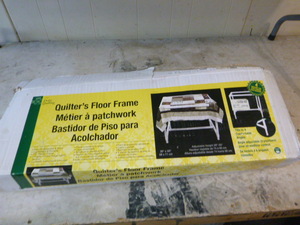 lot 43 image: Dritz Quilting Quilters Floor Frame