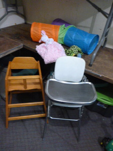 lot 61 image: 2 High Chairs
