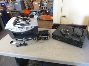 lot 86 image: Copier, Compact Disc Player and CB Radio
