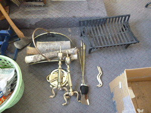 lot 93 image: Fireplace Items