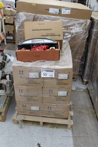 lot 30 image: Lot of (13) Lithonia Lighting 150W Wall Mount Lighting