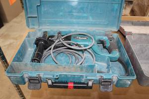 lot 61 image: Makita Hammer Drill HR2455, Case