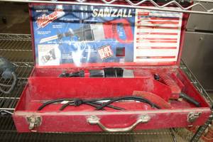 lot 74 image: Milwaukee Heavy Duty Sawzall, Metal Case