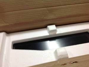lot 48 image: NuTone Mantra 36 in. Convertible Under Cabinet Range Hood with Light in Black Stainlessopen box in like new condition