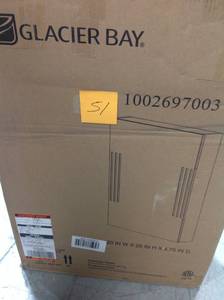 lot 51 image: Glacier Bay SP5680 - 20 in. x 26 in. Surface Mount Medicine Cabinet with LEDopen box in like new condition