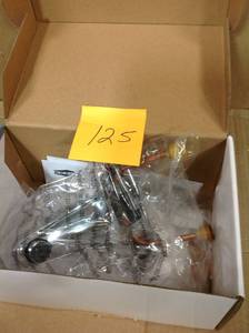 lot 125 image: EZ-FLO Prestige Collection 2 Hole Single-Handle Bathroom Faucet in Chromeopen box in like new condition