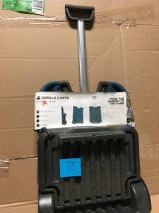 Gorilla Carts Soft-Sided Folding Cart in good condition open pkg