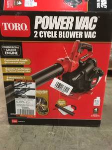 Toro 150 MPH 460 CFM 25.4cc 2-Cycle Handheld Gas Leaf Blower Vacuum in like new condition
