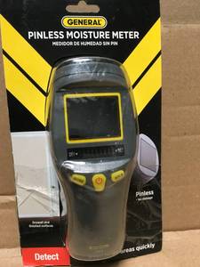 General Tools Meters Professional Digital Pinless Moisture Meter MM8 in good condition open box