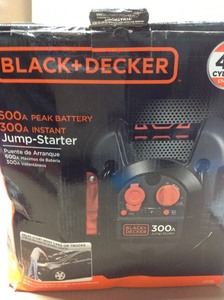 Black and Decker Jump starter in good condition