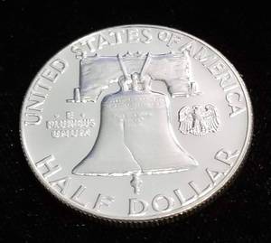 lot 07 image: 1956 PROOF FRANKLIN HALF DOLLAR