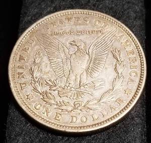 lot 24 image: 1921-D MORGAN SILVER DOLLAR
