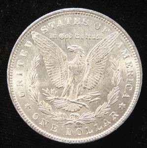 lot 05 image: 1888 MORGAN SILVER DOLLAR UNC