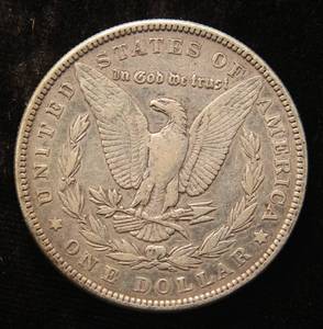 lot 29 image: 1886 MORGAN SILVER DOLLAR