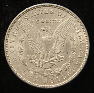 lot 53 image: 1898 MORGAN SILVER DOLLAR