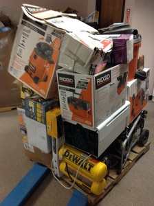 lot 2 image: Vacuums deck sprayer air innovation pressure washer humidifier 12v  20v max charger radio control stainer and more not tested Uknown conditions