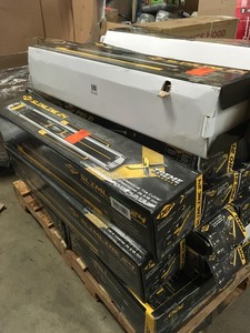 lot 7 image: Pallet with assorted QEP Tile Cutters condition ranges from in like new to fair condition not inspected some maybe missing parts