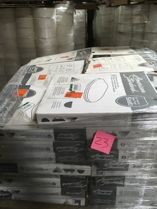 lot 23 image: Pallet of Brand New American STD Toilet Seats 30 units in like new condition