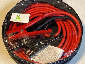 lot 16 image: Deka 12ft Booster Cable Set With St...