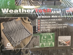 lot 39 image: WeatherTech AVM Heavy Duty 3-Piec...