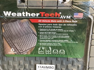 lot 41 image: WeatherTech AVM Heavy Duty 4-Piec...