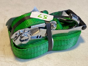 lot 57 image: (1) New 2x30ft Ratchet Strap, 3333...
