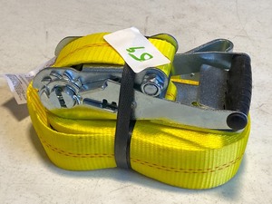 lot 59 image: (1) New 2x27ft Ratchet Strap, 3333...