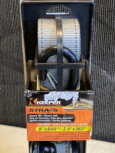 lot 69 image: New 2-Pack Of Keeper 8x800# Cam-Bu...