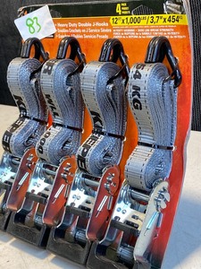 lot 83 image: New 4-Pack Of Keeper 12x1000# Ratc...