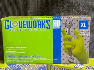 lot 114 image: (3) New Boxes Of GloveWorks Green N...