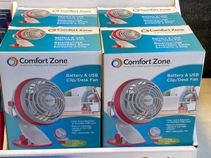 lot 144 image: Lot Of (4) New Comfort Zone Battery...