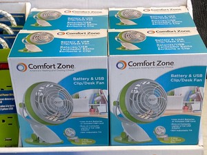 lot 146 image: Lot Of (4) New Comfort Zone Battery...