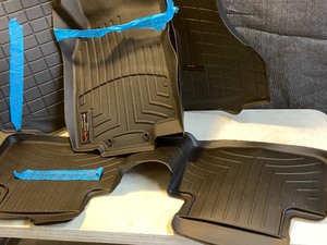 lot 169 image: WeatherTech Floor Liner Set For A 2...