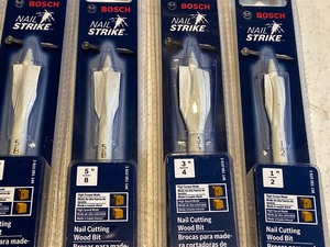 lot 23 image: Lot Of Assorted New Bosch Nail-Str...